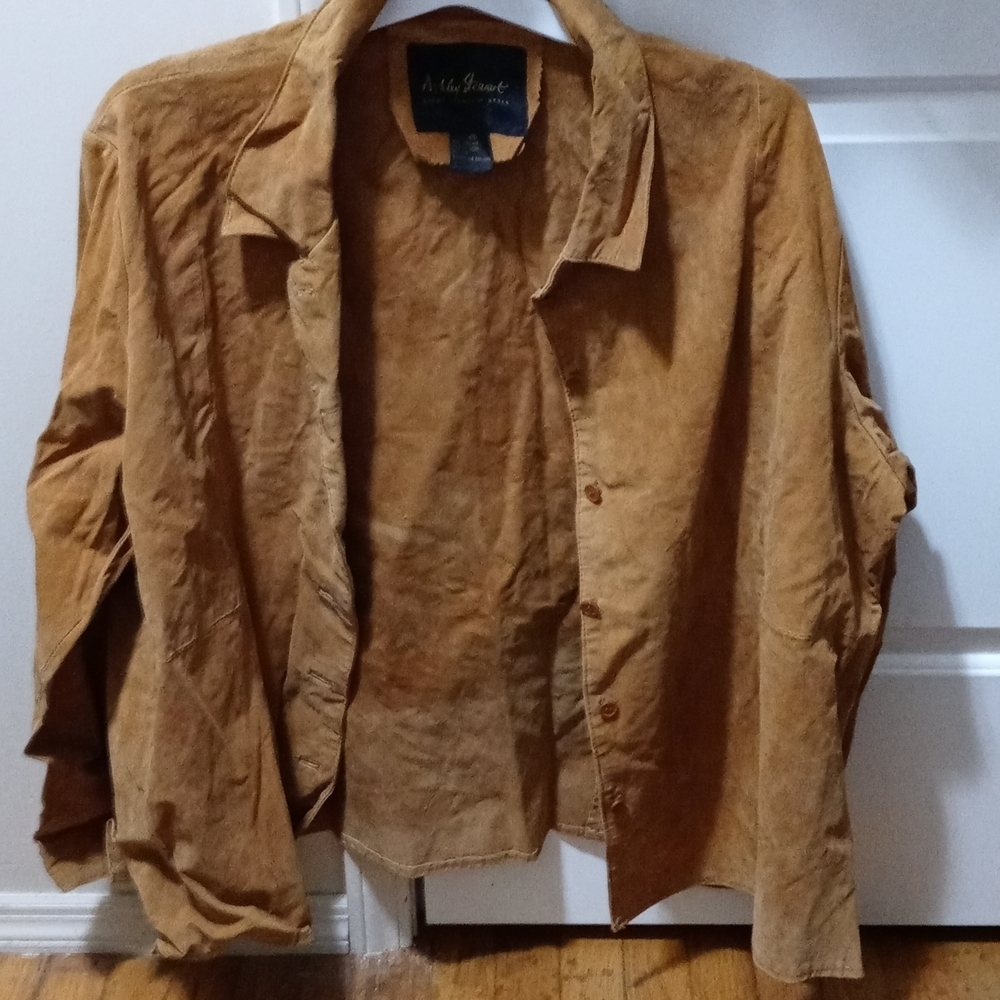 Women suede jacket